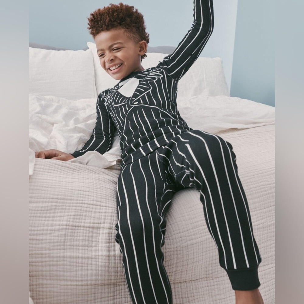 Hanna Anderson The Nightmare before Christmas Jack Costume Long John 6/7 120 cm